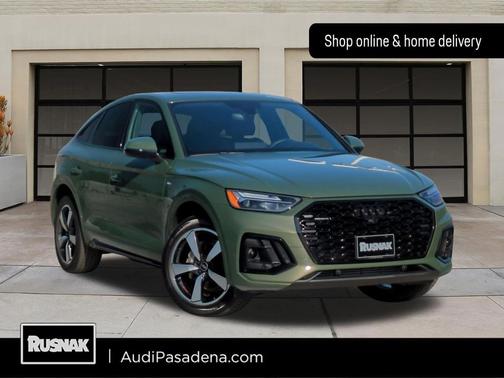 District Green Metallic 2023 Audi Q5 45 S line Premium Plus