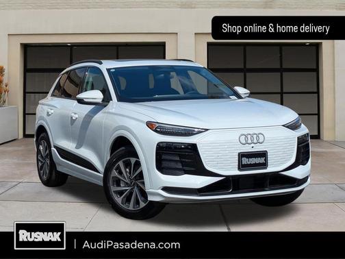 Glacier White 2025 Audi Q6 e-tron Premium Plus quattro