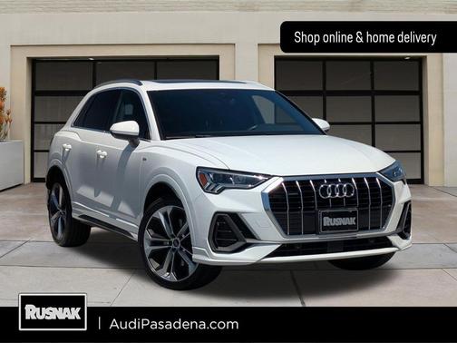 Ibis White 2020 Audi Q3 45 S line Premium Plus