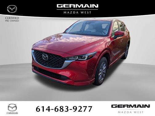 Soul Red Crystal Metallic 2025 Mazda CX-5 2.5 S Preferred Package