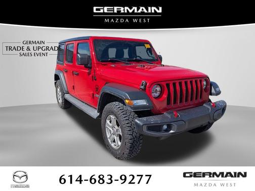 Firecracker Red Clearcoat 2018 Jeep Wrangler Unlimited Sport