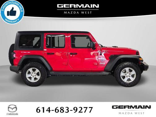 Firecracker Red Clearcoat 2018 Jeep Wrangler Unlimited Sport