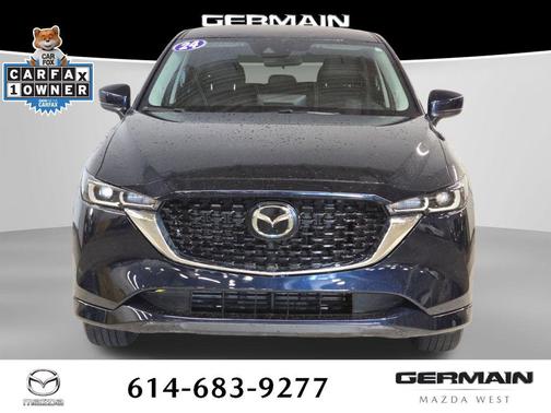 Deep Crystal Blue Mica 2024 Mazda CX-5 2.5 S Select Package