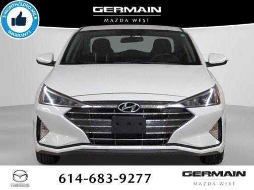 Quartz White Pearl 2019 Hyundai ELANTRA SE