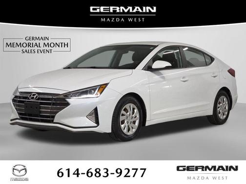 Quartz White Pearl 2019 Hyundai ELANTRA SE