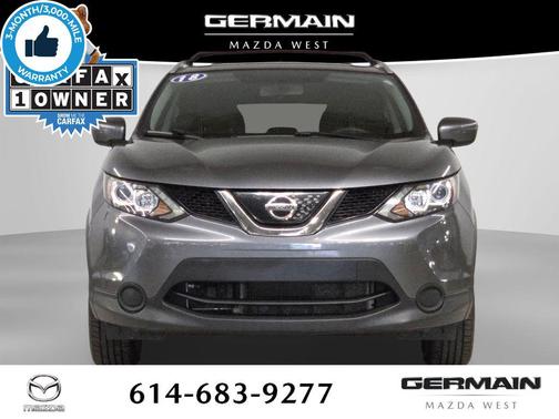 Gun Metallic 2018 Nissan Rogue Sport SV
