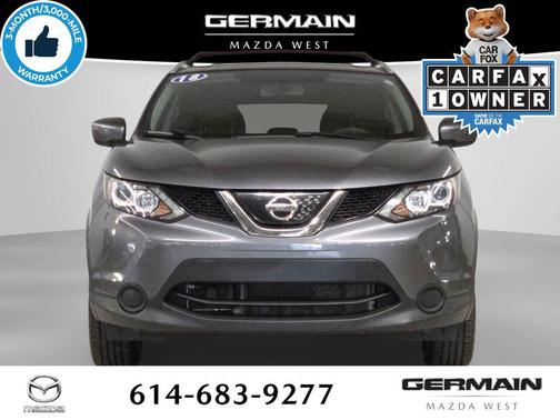 Gun Metallic 2018 Nissan Rogue Sport SV