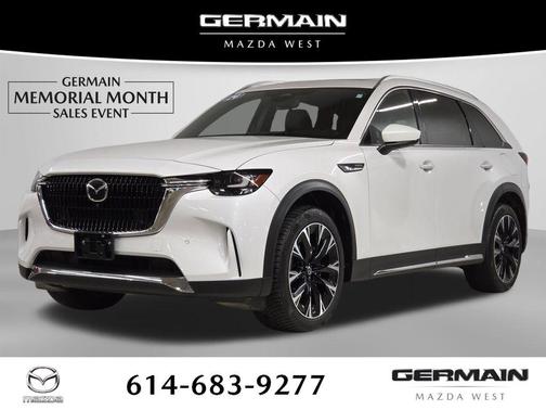 Rhodium White Premium 2024 Mazda CX-90 PHEV Premium Plus