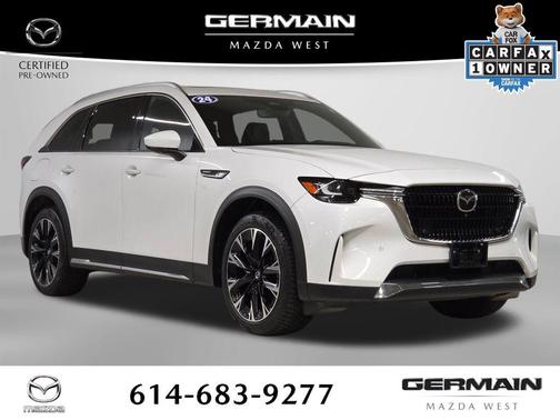 Rhodium White Premium 2024 Mazda CX-90 PHEV Premium Plus