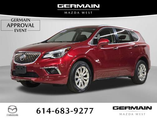 Chili Red Metallic 2017 Buick Envision Essence SUV