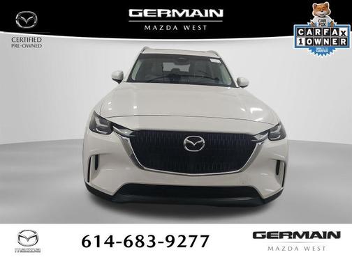 Rhodium White Premium 2024 Mazda CX-90 PHEV Preferred