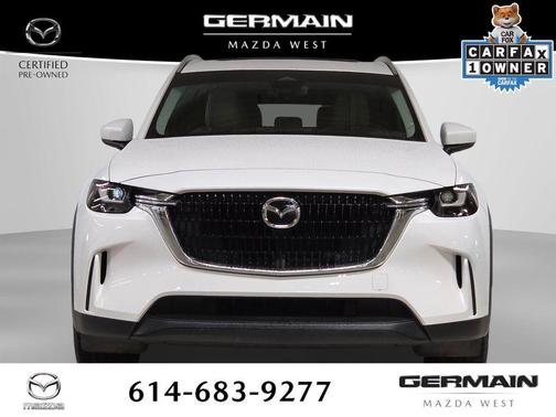 Rhodium White Premium 2024 Mazda CX-90 PHEV Preferred