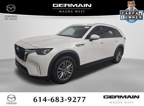 Rhodium White Premium 2024 Mazda CX-90 PHEV Preferred