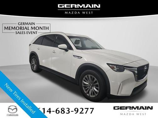 Rhodium White Premium 2024 Mazda CX-90 PHEV Preferred
