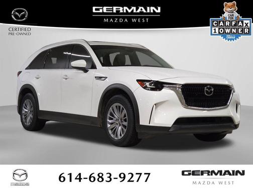 Rhodium White Premium 2024 Mazda CX-90 PHEV Preferred