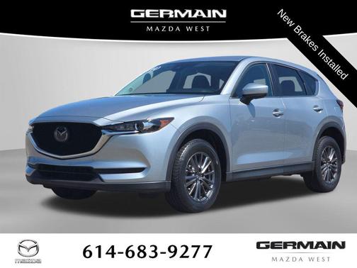 Sonic Silver Metallic 2021 Mazda CX-5 Touring
