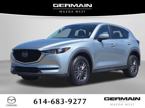Sonic Silver Metallic 2021 Mazda CX-5 Touring