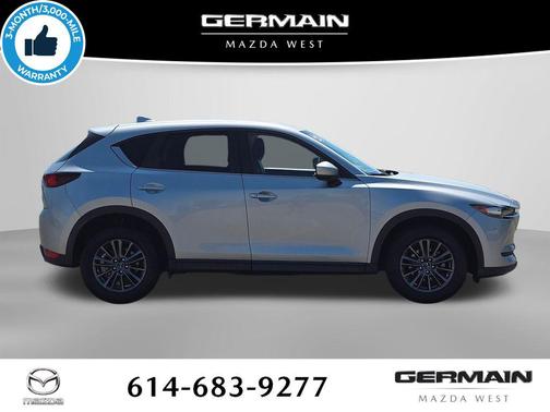 Sonic Silver Metallic 2021 Mazda CX-5 Touring