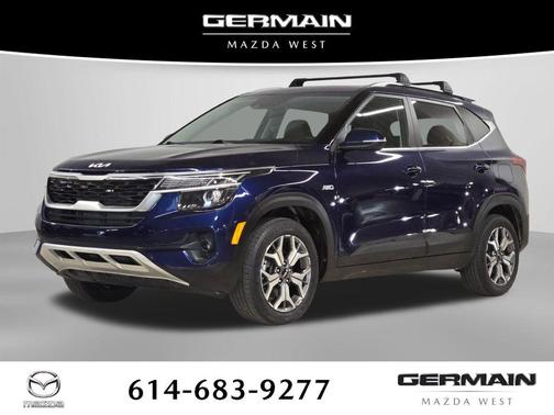 Dark Ocean Blue 2022 Kia Seltos EX