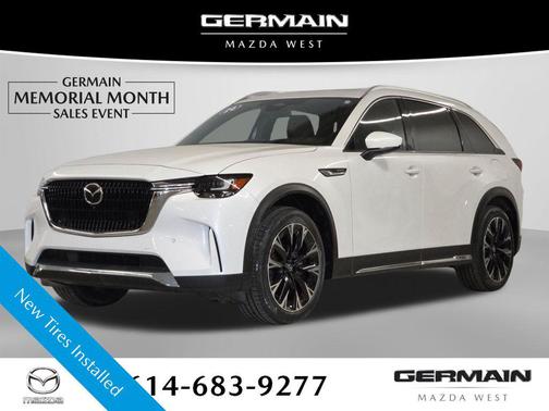 Rhodium White Premium 2024 Mazda CX-90 PHEV Premium Plus