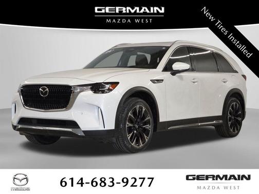 Rhodium White Premium 2024 Mazda CX-90 PHEV Premium Plus