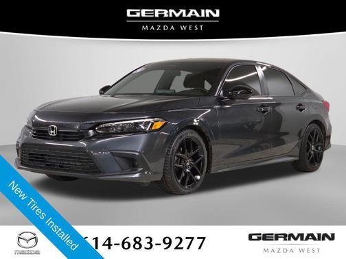 Crystal Black Pearl 2024 Honda Civic Sport