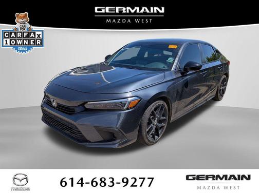 Crystal Black Pearl 2024 Honda Civic Sport