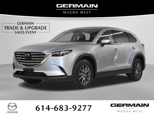 Sonic Silver Metallic 2023 Mazda CX-9 Touring