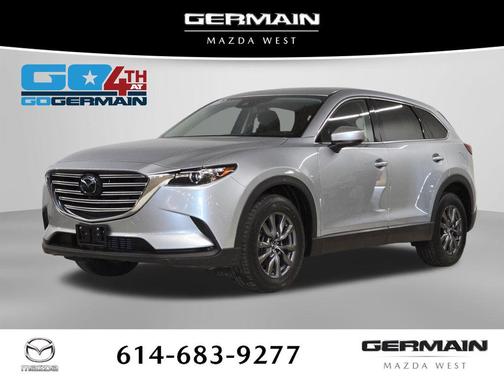 Sonic Silver Metallic 2023 Mazda CX-9 Touring