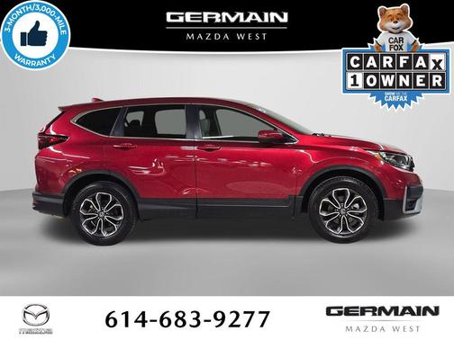 Radiant Red Metallic 2020 Honda CR-V AWD EX-L