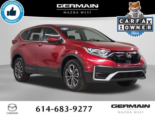 Radiant Red Metallic 2020 Honda CR-V AWD EX-L