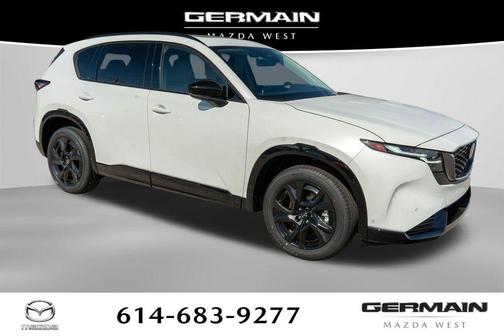 Rhodium White Metallic 2026 Mazda CX-5 2.5 S Premium Plus Package