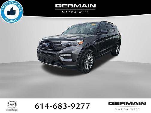 Magnetic Metallic 2020 Ford Explorer XLT