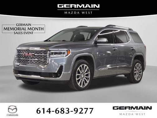 Satin Steel Metallic 2021 GMC Acadia Denali
