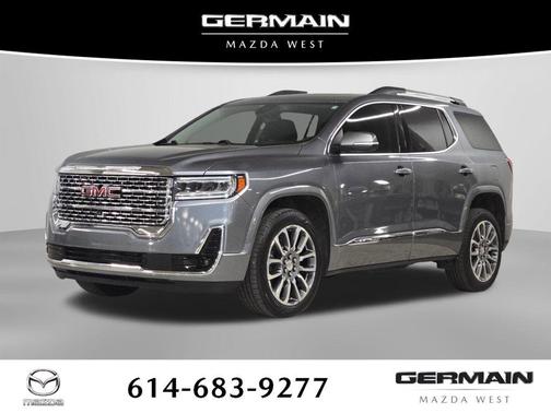 Satin Steel Metallic 2021 GMC Acadia Denali