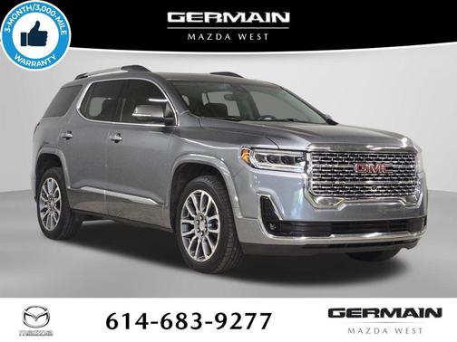 Satin Steel Metallic 2021 GMC Acadia Denali