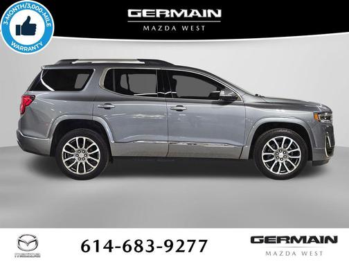 Satin Steel Metallic 2021 GMC Acadia Denali