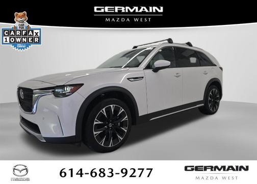 Rhodium White Premium 2024 Mazda CX-90 PHEV Premium Plus