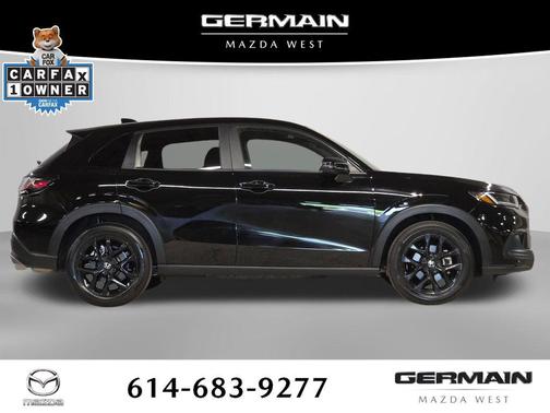 Crystal Black Pearl 2024 Honda HR-V Sport