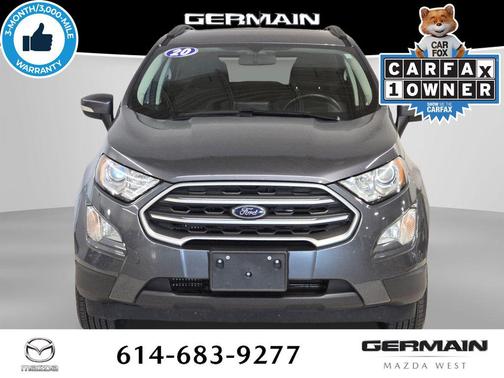 Smoke Metallic 2020 Ford EcoSport SE