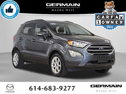 Smoke Metallic 2020 Ford EcoSport SE