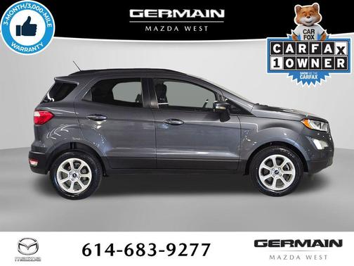 Smoke Metallic 2020 Ford EcoSport SE