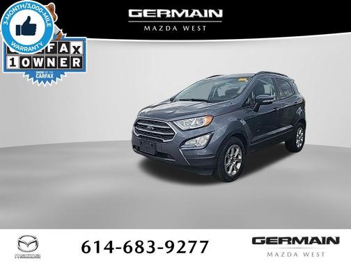 Smoke Metallic 2020 Ford EcoSport SE