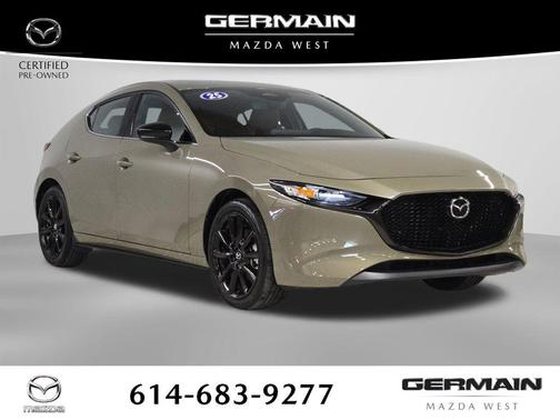 Zircon Sand Metallic 2025 Mazda Mazda3 2.5 Turbo AWD