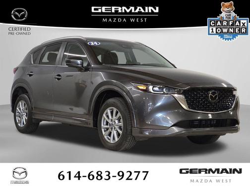 Machine Gray Metallic 2024 Mazda CX-5 2.5 S Select Package