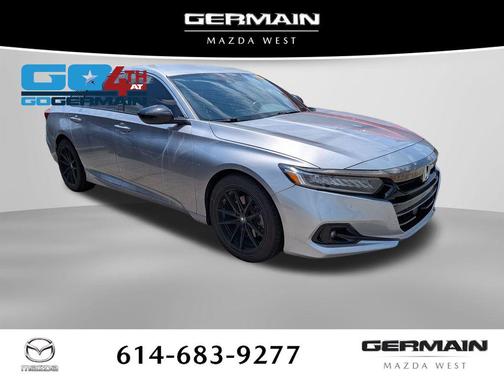 Lunar Silver Metallic 2022 Honda Accord Sport 1.5T
