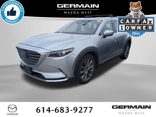Sonic Silver Metallic 2018 Mazda CX-9 Signature