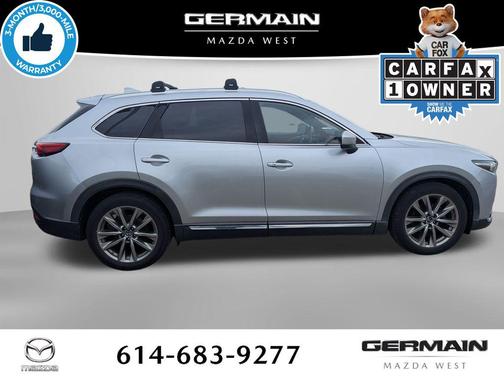 Sonic Silver Metallic 2018 Mazda CX-9 Signature