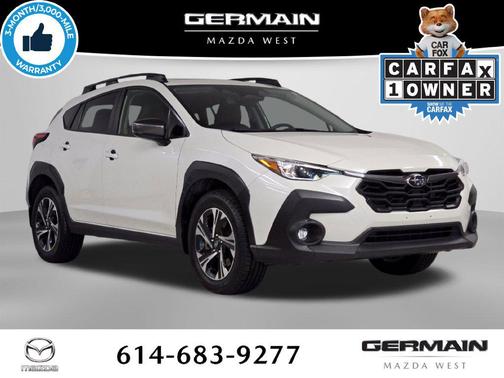 Crystal White Pearl 2024 Subaru Crosstrek Premium