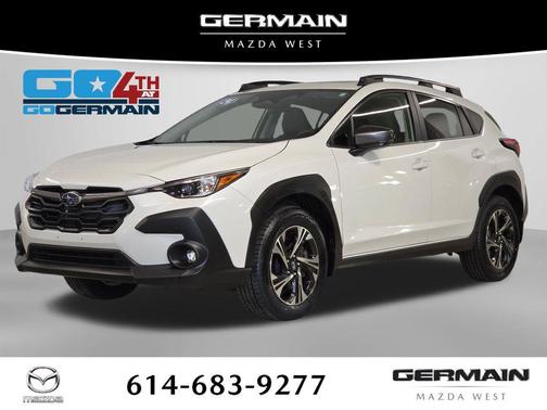 Crystal White Pearl 2024 Subaru Crosstrek Premium